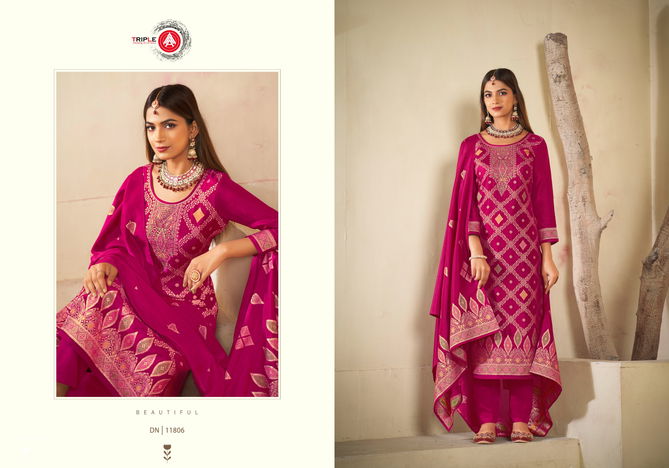 Cred By Triple Aaa Viscose Designer Dress Material Wholesale Price In Surat
